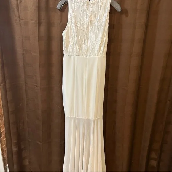 Frank Lyman Beaded Ruched Dress - Picture 7 of 9